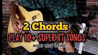 2 chords hindi songs guitar lesson for begginersSandeep mehra [upl. by Nomaj828]