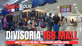 4K 168 SHOPPING MALL TOUR 2024  Divisoria Shopping Tour [upl. by Lrak260]