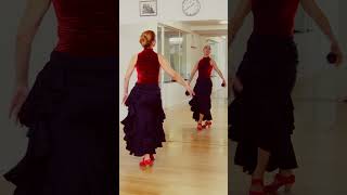 Ejercicio sencillo de pies danzaespañola flamencodance [upl. by Peednas]