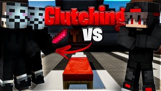 Fighting Two BLATANT Hackers in Bedwars [upl. by Ellecrag]