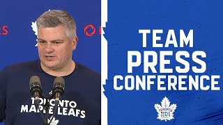 Maple Leafs Media Availability  Pre Game vs Montreal Canadiens  October 2 2023 [upl. by Dweck]