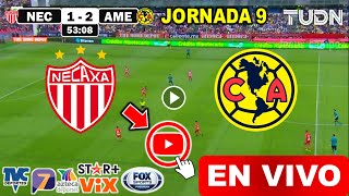 Necaxa vs América en vivo donde ver a que hora juega Necaxa vs América Liga MX Apertura 2024 [upl. by Whitman]