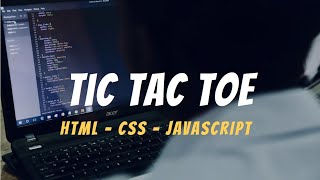 How to Program Tic Tac Toe Web Application Part 2 CSS [upl. by Nahgam]