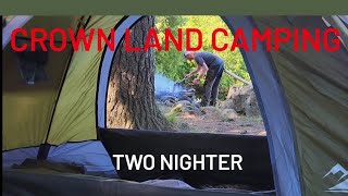 CROWN LAND CAMPING [upl. by Nauqat]