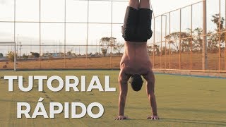 COMO FAZER O HANDSTAND EM 30 DIAS TUTORIAL RESUMIDO [upl. by Irret272]