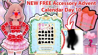 NEW FREE Accessory Advent Calendar Day 10 Royale High Update [upl. by Calabresi996]