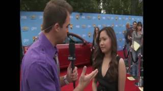 Charice  GLEE Season 2 Premiere Red Carpet Event 2010 HD [upl. by Fairley]