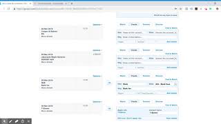 Reconciling multiple payments  Split Payments in xero [upl. by Johnston982]