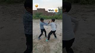 ￼ Desi Fight 🌚🤣 funnyshorts comedy shorts viralshort vikramfunny realfoolsnewcomedy [upl. by Yeblehs]