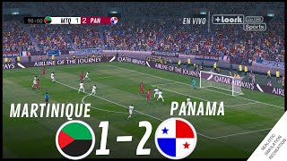 MARTINICA vs PANAMA 12 HIGHLIGHTS  Video Juego Simulación amp Recreación [upl. by Renate]