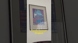 Hundertwasser Original art kunst hundertwasser shortvideo shorts [upl. by Lyle]