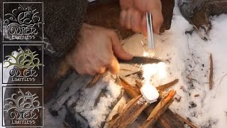 Bushcraft Techniques  Fire Starting  Trioxane [upl. by Bethanne348]