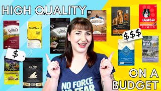 Pet Nutritionist Compares the Best and Worst Affordable Dog Foods On A Budget [upl. by Idonna]