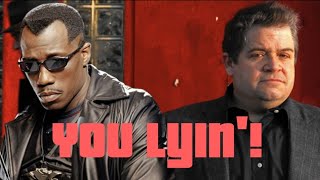 Wesley Snipes Calls Out Patton Oswalt For Lying About Blade Trinity Violence [upl. by Etnoval]