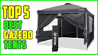 TOP 5 Best Gazebo Tents 2023 [upl. by Assena]