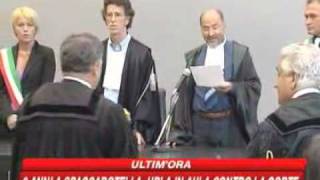 Sentenza del processo Sandri Spaccarotella condannato a 6 anni [upl. by Newberry311]