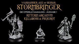 Warhammer ® Age of Sigmar  Stormbringer  Ritterin Arcanum  Killaboss amp Piksgrot  Hachette ® [upl. by Vins]