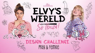 ELVYS WERELD  DESIGN CHALLENGE MAY amp FEMKE [upl. by Valentin130]