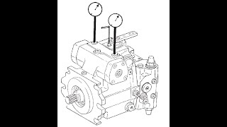 Rexroth A4VG hydraulic zero setting for concrete pump [upl. by Eniarda508]