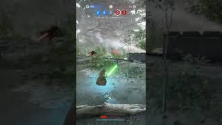 Yaddle gameplay starwars battlefront gamingps5 xbox ps4 pc battle clips [upl. by Ateuqirne]