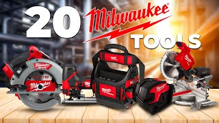 20 Coolest Milwaukee Tools for Beginners  Ultimate Tool Showdown ▶ 4 [upl. by Hamnet]