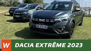 Nouvelle gamme DACIA Extrême 2023 [upl. by Herahab]