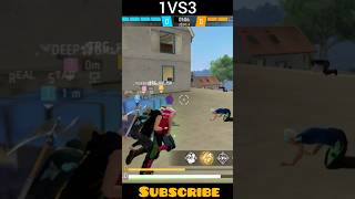 Free Fire 1Vs3 🥺😡 gaming garenafreefire shortvideos trendingshorts youtubeshorts [upl. by Stolzer676]