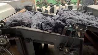 Textile WasteYarn FabicHard WasteSoft Waste Recycling Machine [upl. by Merridie]