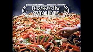 Chesapeake Bay Seafood House Commercials 198485 [upl. by Munford]