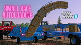 FS22  Small Bale Autoloading Trailer  Hints amp Tips  Mods  Console  Fortschritt K454  Info [upl. by Takken714]