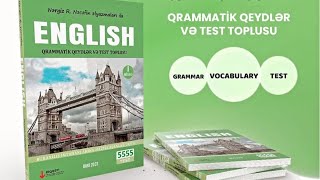 quotNərgiz Nəcəfin əlyazmaları ilə english qrammatik qeydlər  test toplusuquot5555 test cavablarıhamısı [upl. by Meggi870]