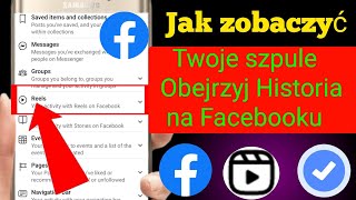 Jak wyświetlić historię oglądania rolek na Facebooku Zobacz historię kołowrotków na Facebooku [upl. by Aicen]