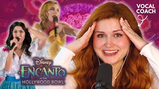 ENCANTO at the Hollywood Bowl I Vocal Coach Reacts [upl. by Atnwahs572]