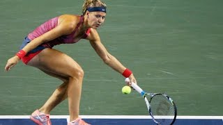 Lucie Safarova vs Flavia Pennetta Highlights HD Hopman Cup 2015 [upl. by Alusru]