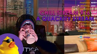 Quackity Catches Up With Chat [upl. by Idnat]