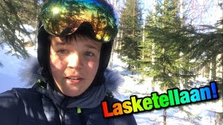 Laskettelua Tahkolla  Vlog 13 [upl. by Kaiulani]