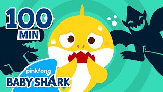 Baby Shark is afraid of Spooky Monsters  Compilation  Song and Story  Baby Shark Official [upl. by Hasina]