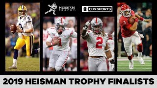 The 2019 Heisman Trophy Finalists  CBS Sports HQ [upl. by Noorah]