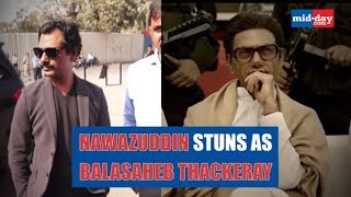 Thackeray Trailer  Nawazuddin Siddiqui Stuns As Balasaheb Thackeray  Trailer Launch [upl. by Assetnoc]