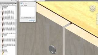 Autodesk Inventor  Woodworking  3 Part Tutorial Woodworking 4 Inventor 3 of 3  All Levels [upl. by Stanwin437]