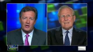 CNN Donald Rumsfeld on Osama videos release [upl. by Xena932]