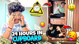 Living In Cupboard Of TSG Bootcamp For 24 Hours😍Who Can Survive Wins 20000₹ 😨 Jash Dhoka Vlogs [upl. by Laspisa]