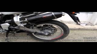 YAMAHA XT1200Z SUPER TENERE TIGER EXHAUST SYSTEM [upl. by Hultin547]