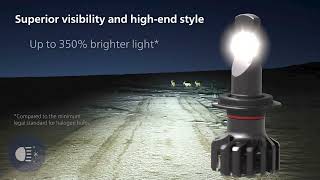 PHILIPS ULTINON PRO9100  Breakthrough LED for driving enthusiasts [upl. by Regazzi506]