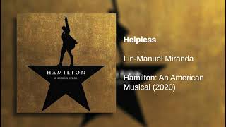 Helpless  Hamilton LIVE Original Broadway Cast [upl. by Styles597]