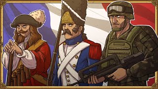 Evolution of French Uniforms  Animated History [upl. by Duval992]