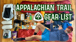 Appalachian Trail Gear List [upl. by Phene]