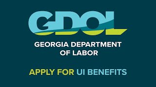 Applying for Unemployment Benefits in Georgia [upl. by Lleval]