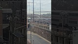 NJ Transit ALP46 departs New Brunswick train station [upl. by Pleione]