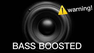 Extreme bass test Use this to remove dust from speakers [upl. by Bonny]